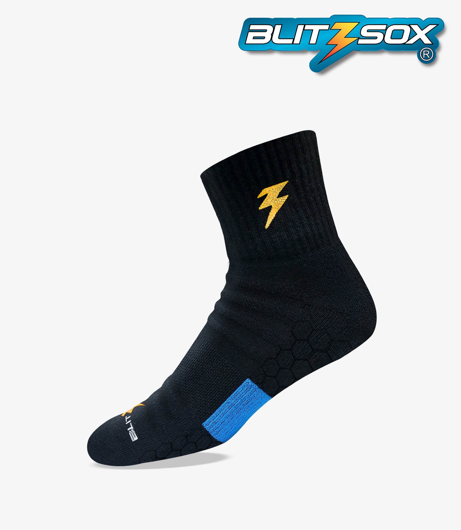 BLITZSOX Hi-Tech Performance Athletic Socks, Pack of 1 – Soxco